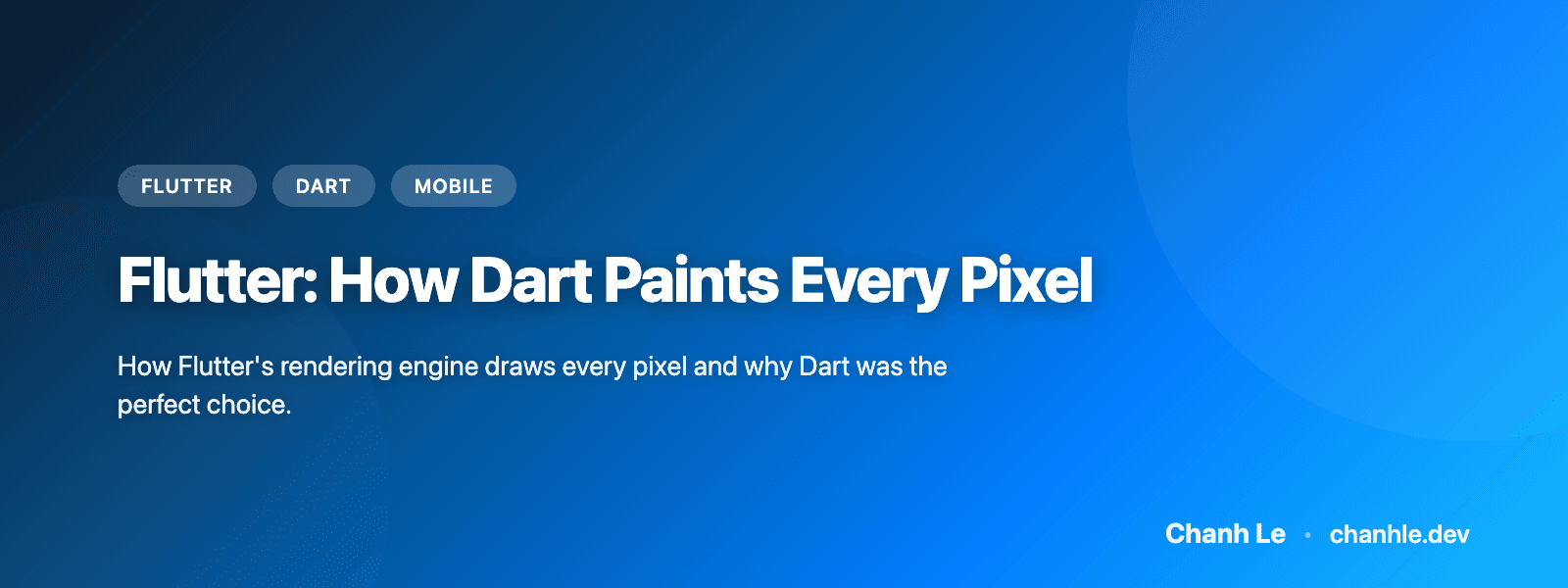 Flutter: Dart Vẽ Từng Pixel Như Thế Nào
