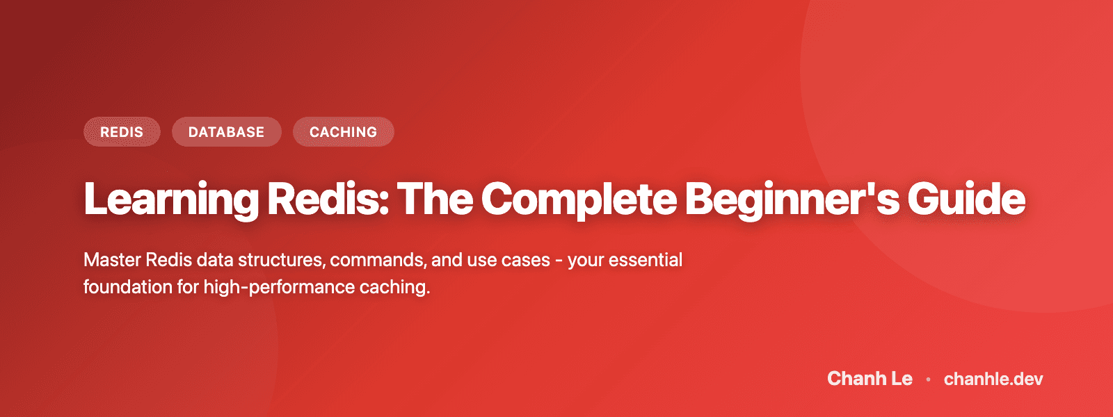 Học Redis: Hướng Dẫn Toàn Diện Cho Người Mới