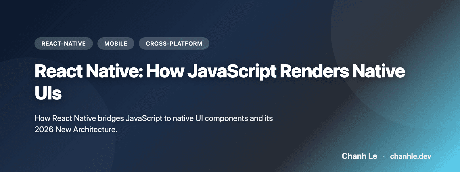 React Native: JavaScript Render Native UI Như Thế Nào