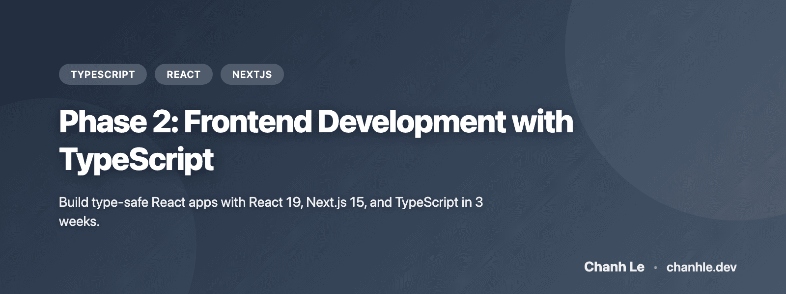 Giai đoạn 2: Phát triển Frontend với TypeScript